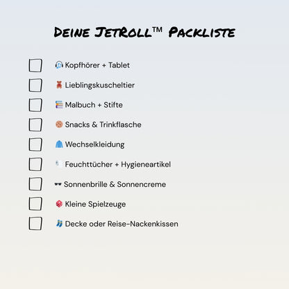 JetRoll™ – 2-in-1 Roller mit Urlaubsfunktion