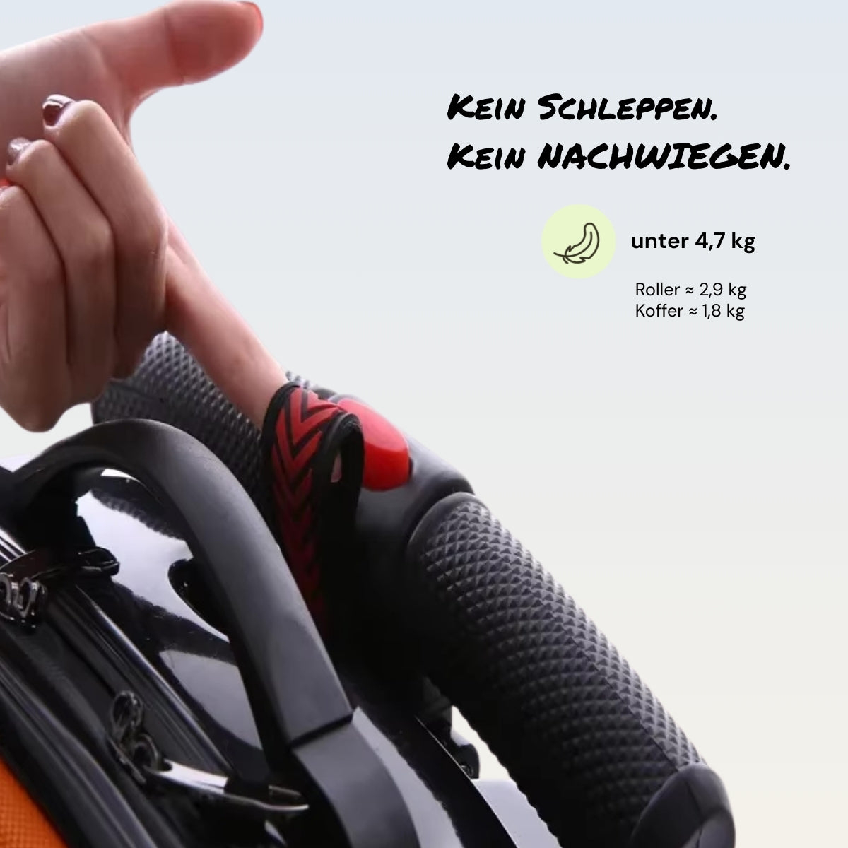 JetRoll™ – 2-in-1 Roller mit Urlaubsfunktion